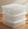 Craftbin Plastic Multi-Use Kitchen Storage Basket Fridge