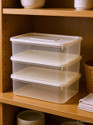 Craftbin Plastic Multipurpose Storage Basket with Lid