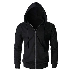 Mens Fleece Banded Collar Regular Fit Sweatshirt
