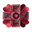 CRAFTED WITH PASSION Exploding Box Surprise Gift