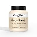 CrafTreat Toasted Oatmeal 250 ML - Chalk Paint for Wood Furniture, Wall, Home Decor, Glass, DIY Craft - Matte Acrylic Multi Surface Paint - 250ml