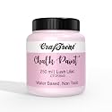 CrafTreat Lush Lilac - Chalk Paint for Wood Furniture, Wall, Home Decor, Glass, DIY Craft - Matte Acrylic Multi Surface Paint - Chalk Paint Pink - 250 ML