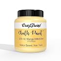 CrafTreat Mango Milkshake 250ml - Chalk Paint for Wood Furniture,Wall, Home Decor, Glass, DIY Craft - Matte Acrylic Multi Surface Paint - 250 ML