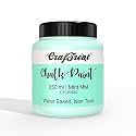 CrafTreat Mint Mist - Chalk Paint for Wood Furniture, Wall, Home Decor, Glass, DIY Craft - Matte Acrylic Multi Surface Paint 250ml