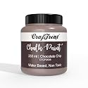 CrafTreat Chocolate Chip 250ml - Chalk Paint for Wood Furniture, Wall, Home Decor, Glass, DIY Craft - Matte Acrylic Multi Surface Paint