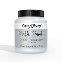 CrafTreat Striking Storm - Chalk Paint for Wood Furniture, Wall, Home Decor, Glass, DIY Craft - Matte Acrylic Multi Surface Paint - Chalk Paint Grey - 250 ML