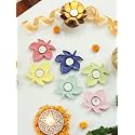 Craftribal39s Leaf Shaped Ceramic Table Tea-Light Holder-Votive