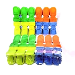 craftric solution heavy duty plastic clips for clothes  pegs for drying cloths  laundry clips for hanging clothes for drying  multipurpose clips  clips for photo hanging pack of