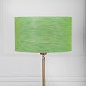 Crafts Drum Lamp Shade, 14" Inches, Cotton Fabric (Green Texture)