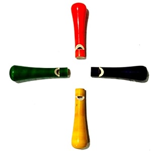 crafts india handcrafted channapatna wooden whistle toydolls- 4 pcs
