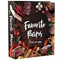 CraftSaints Recipe Binder 8.5x11, 3 Ring DIY Cookbook Kit 12 Dividers &amp; 25 Plastic Sleeves &amp; 25 Recipe Pages &amp; 36 Labels, Recipe Books Binder, Recipe Organizer Binder Kit, Recipe Book (BBQ)