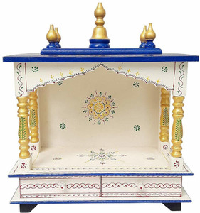craftsfort mandir temple for home pooja arti solid wood home temple