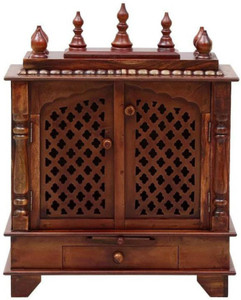 craftsfort solid wood home temple height 76 pre-assembled