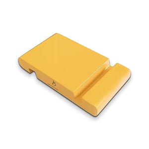 handcrafted portable phone stand for office desk fits all mobile iphone androids 534 x 2834 butterscotch pack of 2