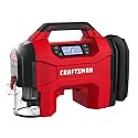 CRAFTSMAN 3-in-1 Tire Inflator, 160PSI Portable Air Compressor/Car Vacuum/Dust Blower, 20V Cordless &amp; 12V Car Power, Air Pump with LED Light for Cars Trucks RV Tires (Battery Sold Separately)