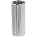 CRAFTSMAN Deep Socket, SAE, 1/2-Inch Drive, 1-Inch, 12-Point (CMMT47531)