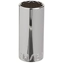 CRAFTSMAN Deep Socket, SAE, 1/2-Inch Drive, 1-1/16-Inch, 12-Point (CMMT47532)