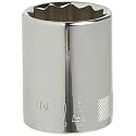 CRAFTSMAN Shallow Socket, Metric, 1/2-Inch Drive, 24mm, 12-Point (CMMT44242)