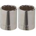 CRAFTSMAN Shallow Socket, Metric, 1/2-Inch Drive, 23mm, 12-Point (CMMT44240) (Pack of 2)