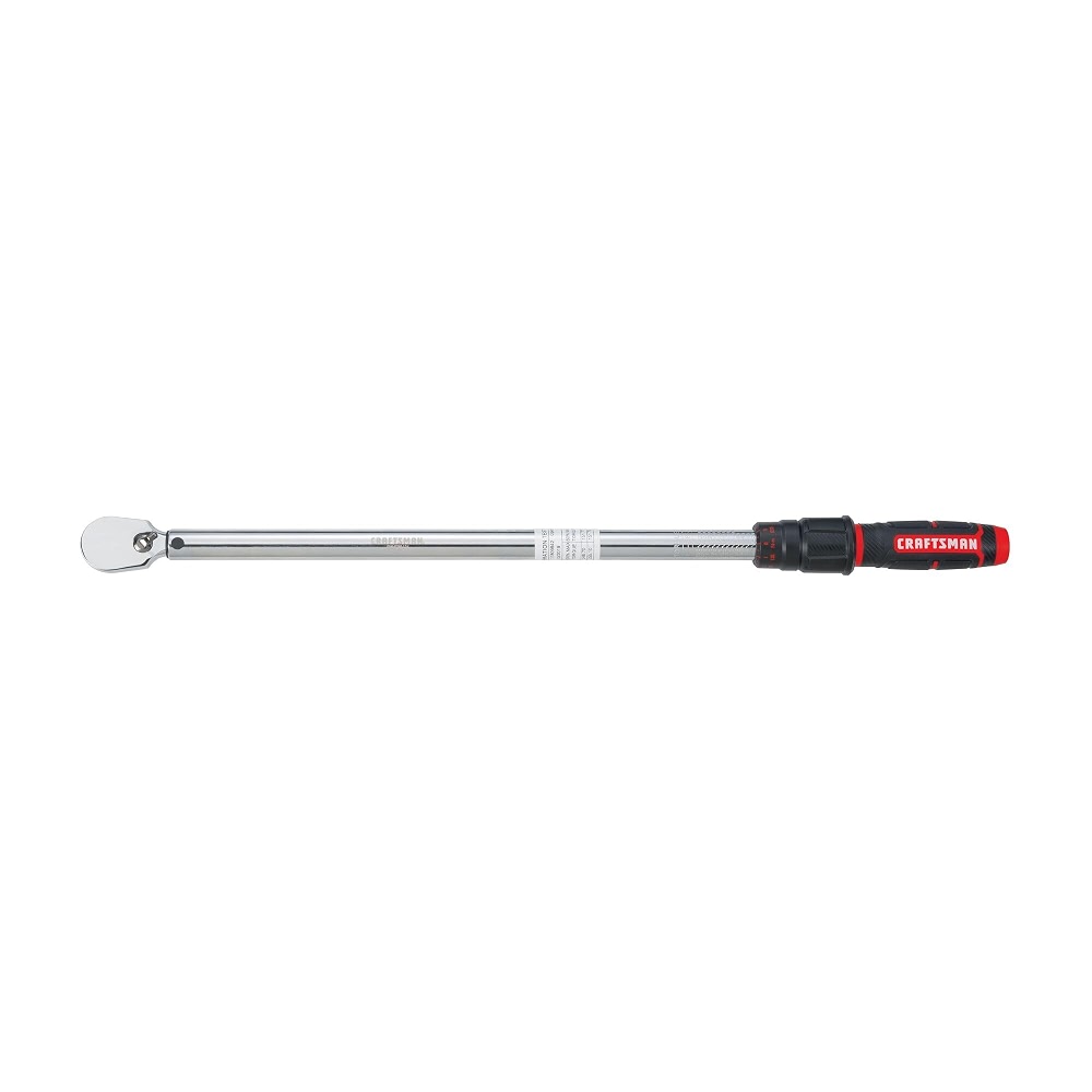 CRAFTSMAN Torque Wrench, 1 /2 inch Drive, 50-250 FT-LB (CMMT99434 ...