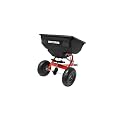 CRAFTSMAN Universal Tow Behind Broadcast Spreader for Seed, Fertilizer, and Ice Melt, 85 lb Capacity with Direct Rod Flow Control