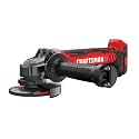 Craftsman V20 Angle Grinder, 4-1/2-Inch, Tool Only (CMCG450B), Black