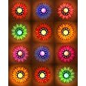 CraftVatika 3D Reflection Diya Diwali Decoration Items