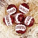 CraftVatika Red Hanging Balls Christmas Tree Ornaments, Medium Ball Ornaments for Xmas Tree Christmas Decorations, (6 Piece)