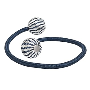 craftx planet magnetic curtain tiebacks curtain drape holdbacks clips rope holder tie back for home bedroom office 1 pair 2pcs blue