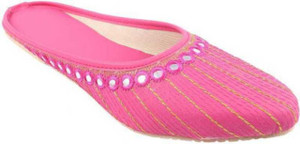 craftzo fashion jutis for women pink  7