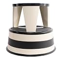 Cramer Kik Step Steel Step Stool - Two Step Stool, Holds 350 lbs (Beige)
