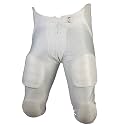 Cramer Youth Football Game Pant, 7-Pad Football Pants with Hip, Tailbone, Thigh, and Knee Protection, Black, Lace-Up
