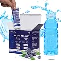 Cramp A-salt Electrolyte Powder Mix | Sodium, Potassium, Magnesium, Coconut Water Powder | Zero Sugar| Endurance Electrolytes|Hydration Multiplier (30 Sticks, Blueberry)