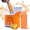 Cramp A-salt Electrolyte Powder Mix | Sodium, Potassium, Magnesium, Coconut Water Powder | Zero Sugar|Endurance Electrolytes| Hydration Multiplier (30 Sticks, Orange)
