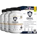 Cranial Guard Maximum Strength Brain Support Supplement, 60 Capsules, 30 Day Supply with Vitamins & Herbal Ingredients (3)