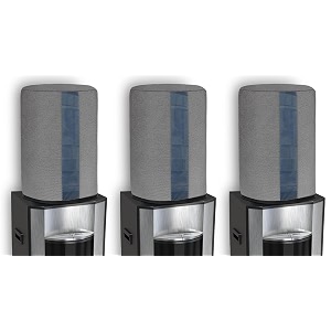 cranique non-woven 20 ltr  litre water dispenser bottle jar cover with transparent strap grey pack of 3