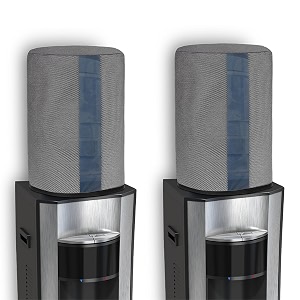 cranique 20 ltr  litre water dispenser bottle jar cover with transparent strap grey pack of 2