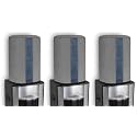 Cranique Non-Woven 20 Ltr / Litre Water Dispenser Bottle Jar Cover With Transparent Strap (Grey Pack Of 3)