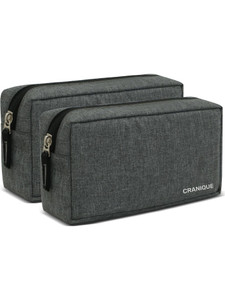 cranique charger pouch gadget bag travel organizer pouch for cable hard disk -qp2-pack-2