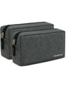Cranique Charger Pouch Gadget Bag Travel Organizer Pouch for Cable, Hard Disk -QP2-Pack-2