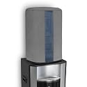 Cranique Fabric 20 Ltr / Litre Water Dispenser Bottle Jar Cover With Transparent Strap (Grey)
