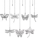 CRASPIRE 8 Style Butterfly Dragonfly Ceiling Fan Pull Chain Extender