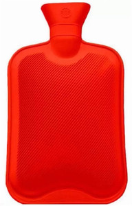 crasts hot water bagbottle non-electrical for body pain relief hot water 2 l hot water bag red