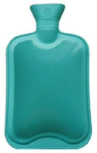 crasts hot water bagbottle non-electrical for body pain relief hot water 2 l hot water bag green