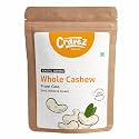 Cravez Exotic Jumbo Goa Cashews - 250gm, Bold &amp; Sweet | 100% Natural White Cashews | Cashew Dry Fruit | Kaju | Cashews Nut | No Preservatives | No Additives | Healthy Snacks