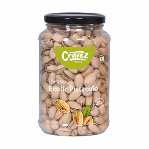cravez premium california lightly salted pistachios 500gm  pista dry fruit  tasty amp healthy  high in protein amp dietary fiber  gluten free amp low calorie nuts  boost immunity  gluten free