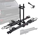 CRAVOT S2 Evo Hitch EBike Rack with Integrated Ramp,300lbs Capacity