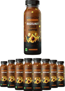 cravova - the crave begins hazelnut cold coffee pack of 8200 ml instant coffee 8 x 200 ml hazelnut flavoured