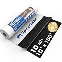 Crawl Space Vapor Barrier, 10 Mil 10x100' Black/White Panda Film