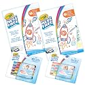 Crayola Color Wonder Mess Free Coloring Kit (120ct), 100 Mess Free Coloring Pages & 20 Mini Markers, Toddler Travel Activity, Gift for Toddlers